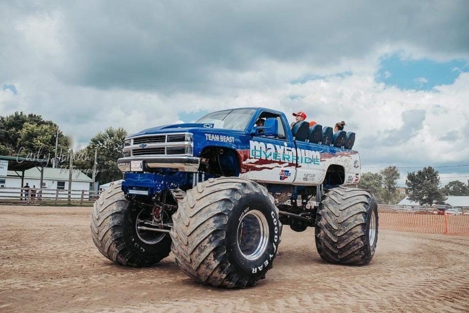 Monster Truck rides at the Adams County Fair